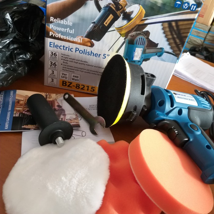 BAYAR DITEMPAT Mesin Polisher Poles Variable Speed Benz 440 W DISKON