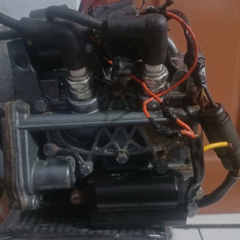 mesin balap 2tak twin 2silinder tempel made in USA yamaha 140cc pesawat perahu buggy gokart gokar at