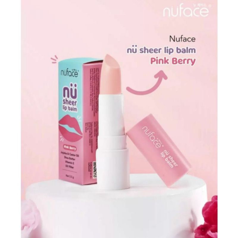 Nu Face Lip Balm / Nu Sheer Lip Balm 3,5gr