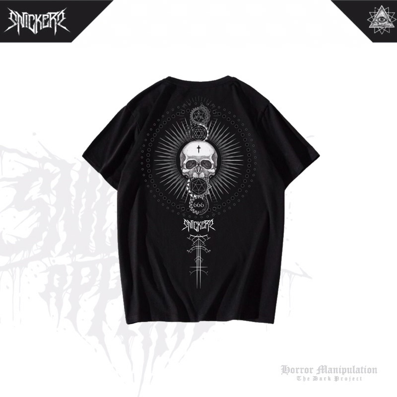 SNICKERS APPAREL / TSHIRT / "mandalaskull"