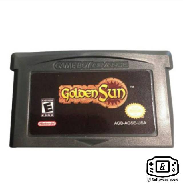 Cartridge Gameboy Kaset Game Boy Golden Sun Nintendo gba gba sp GB advance