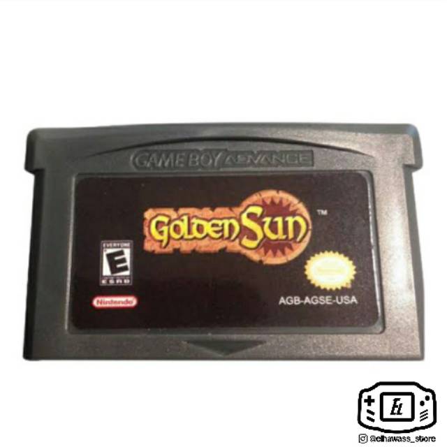 golden sun gba cartridge