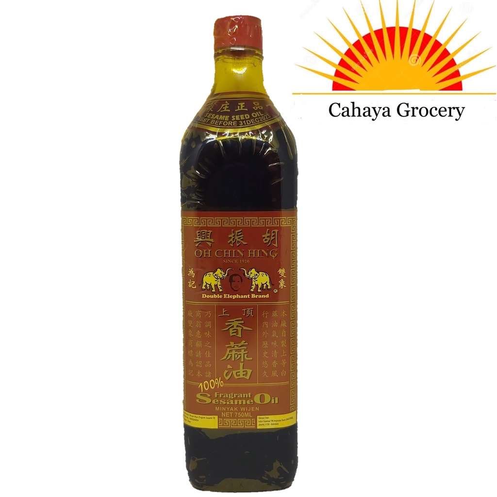 

Fragrant Sesame Oil Oh Chin Hing / Double Elephant 750ml