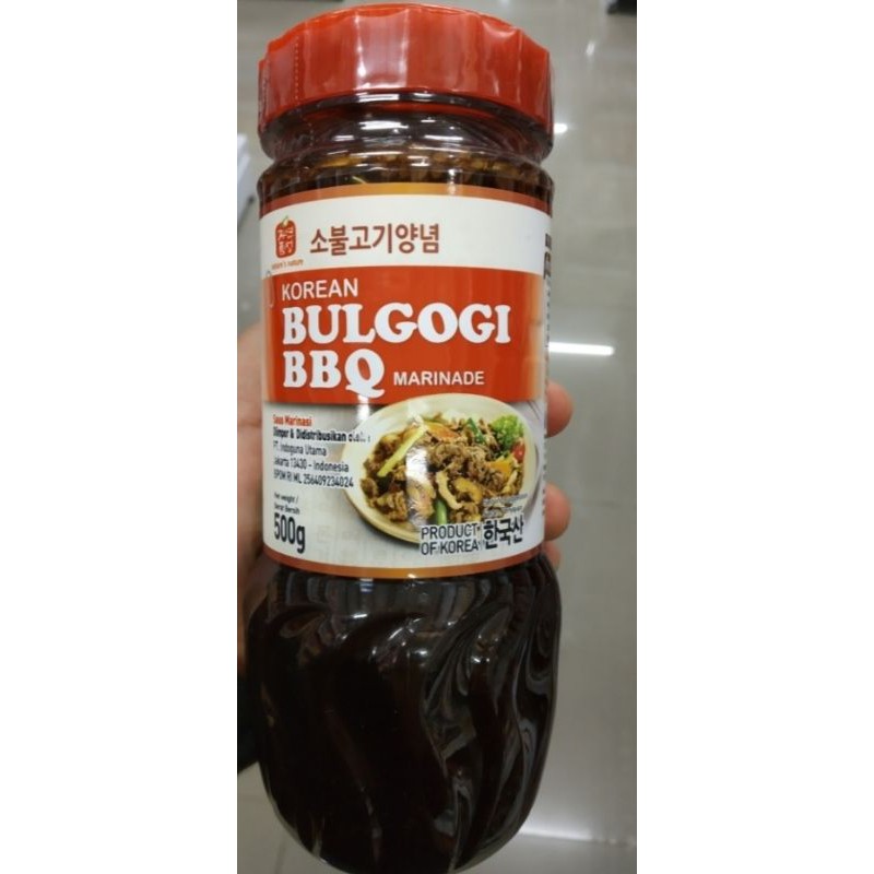 Jual Jinsung Natures Korean Bulgogi BBQ/bumbu Marinasi Bulgogi 500g ...