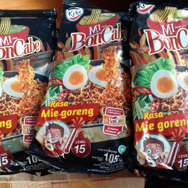 

Mie goreng bon cabe level 15