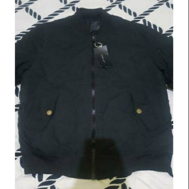 zara burgundy bomber jacket