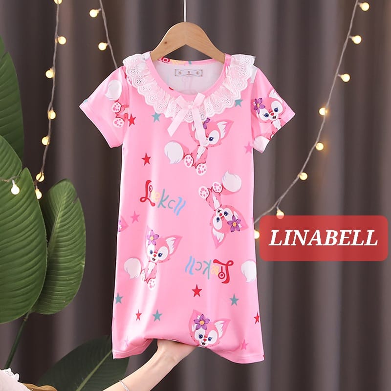 BAJUKIDDIE DASTER RENDA BAJU SANTAI BAJU TIDUR ANAK CEWEK IMPOR ADEM MOTIF LUCU