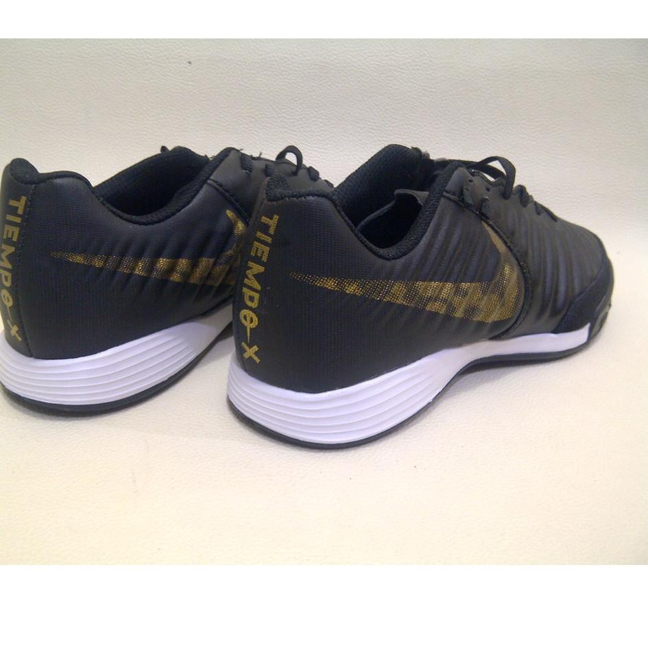 ★★ EF7 Sepatu Futsal Nike Tiempo X Legend VII Black Lux IC Best Produk