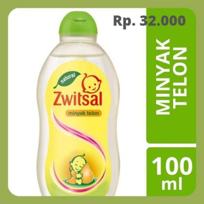 Zwitsal baby minyak telon Natural 100ml