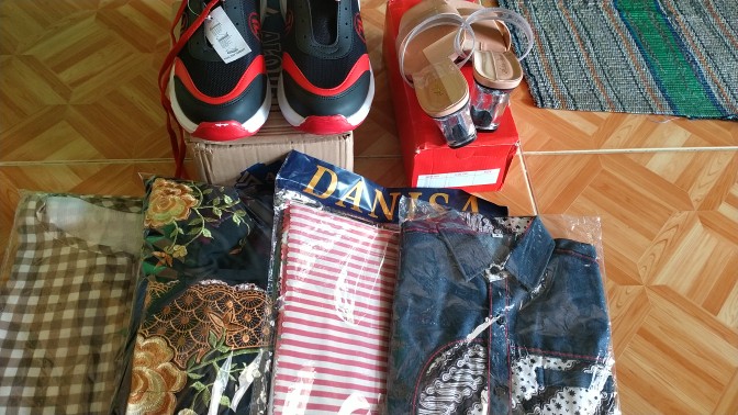 Batik Anak Cowok Kombinasi Lengan Pendek Model Jangkis