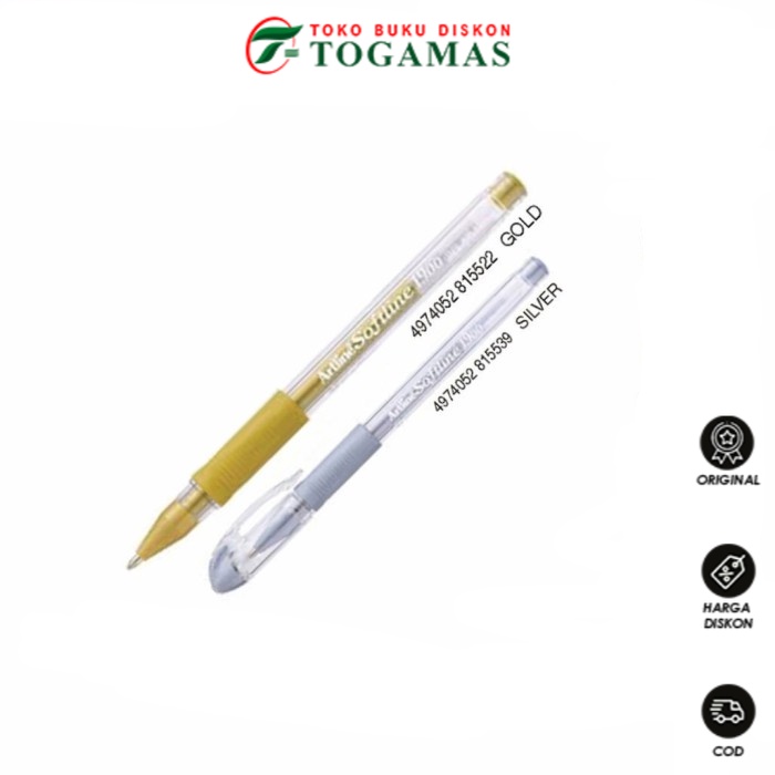 

READY STOCK !! BALLPEN GEL EGB-1900 1.0 SOFTLINE ARTLINE