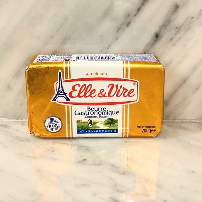 

Unsalted Butter - Elle & Vire 200gr MPASI