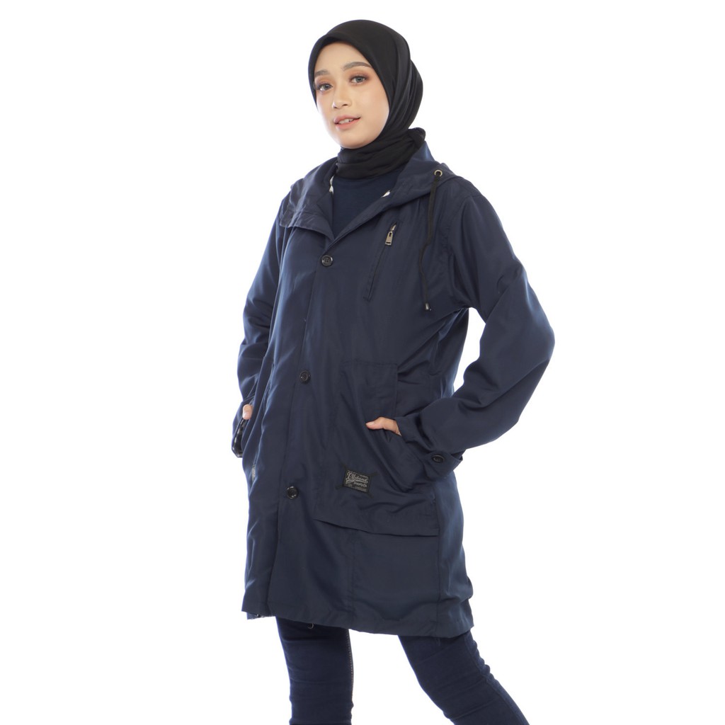 X-Urband Jacket Parka Wanita / Jaket LouwiMuslimah Hijaber hoodie Syari 106