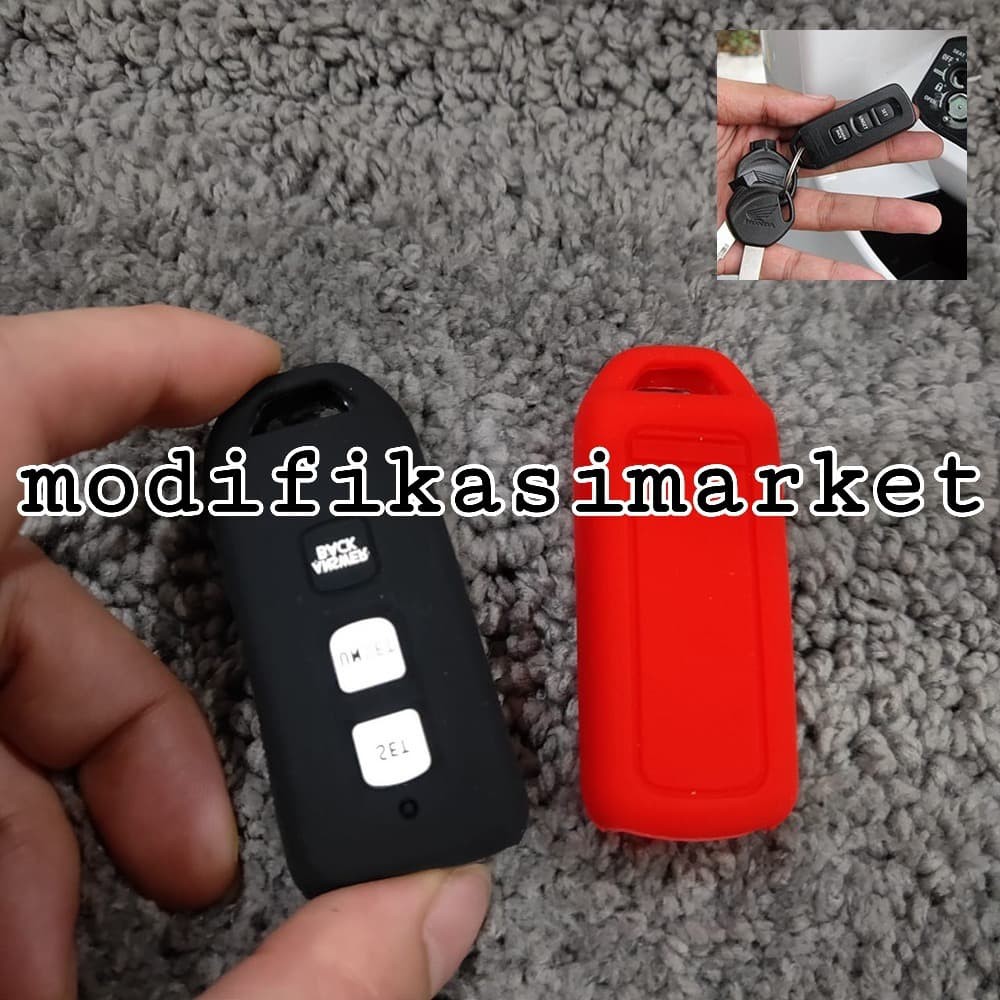 SILICON KONDOM KUNCI REMOTE HONDA SCOOPY FI 2017