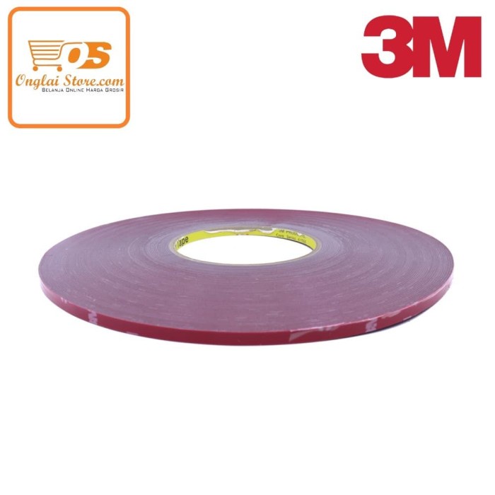 

Promo Bulan Ini Double Tape 3M Vhb Red Foam [5Mmx33M] Original Bergaransi