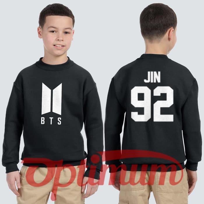 SWEATER ANAK BTS JIN 92 KPOP