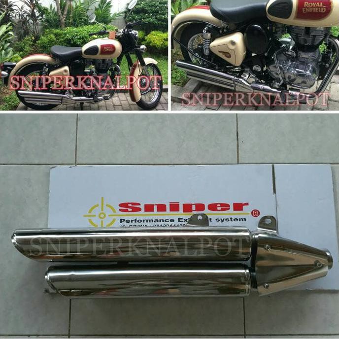 PROMO Knalpot royal enfield royal enfield 500cc royal enfield 350cc double DISKON