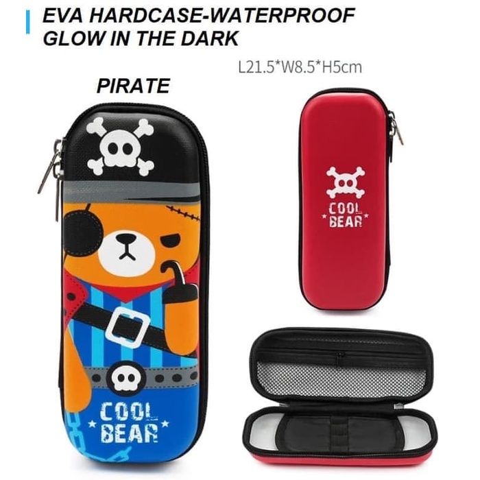 

Kotak pensil dan alat tulis Smiggle EVA Hardcase Heroes Series - Pirate promo