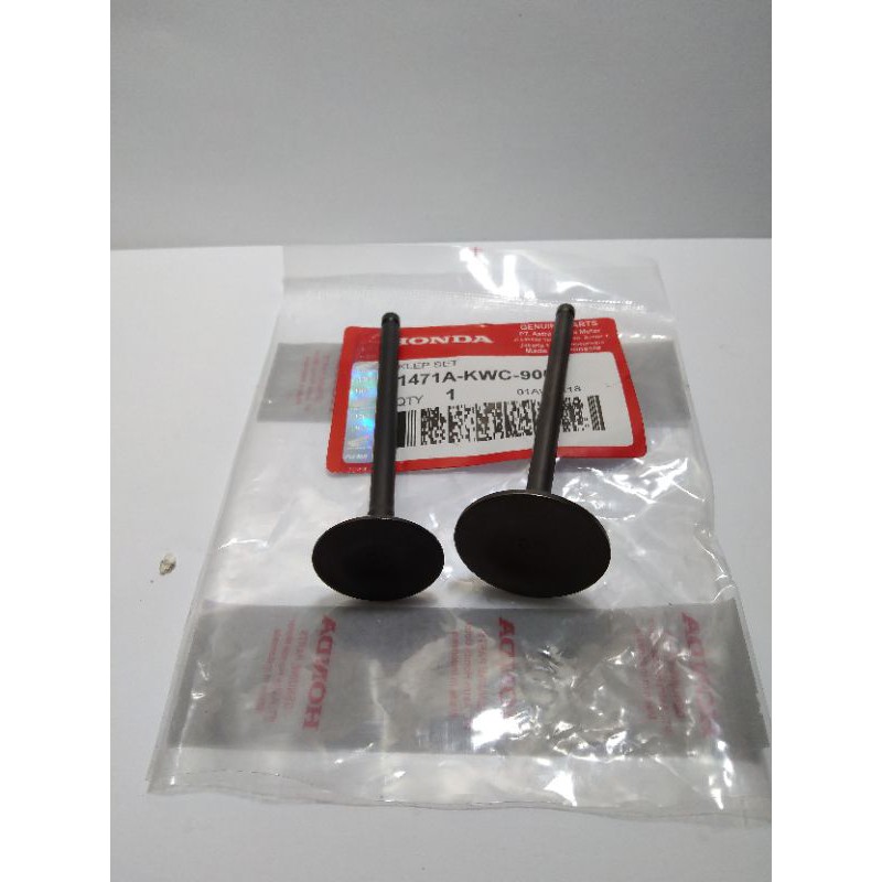 klep set Sonic 125, cs1 24*28*5 1 set (2pc) in-ex (press)