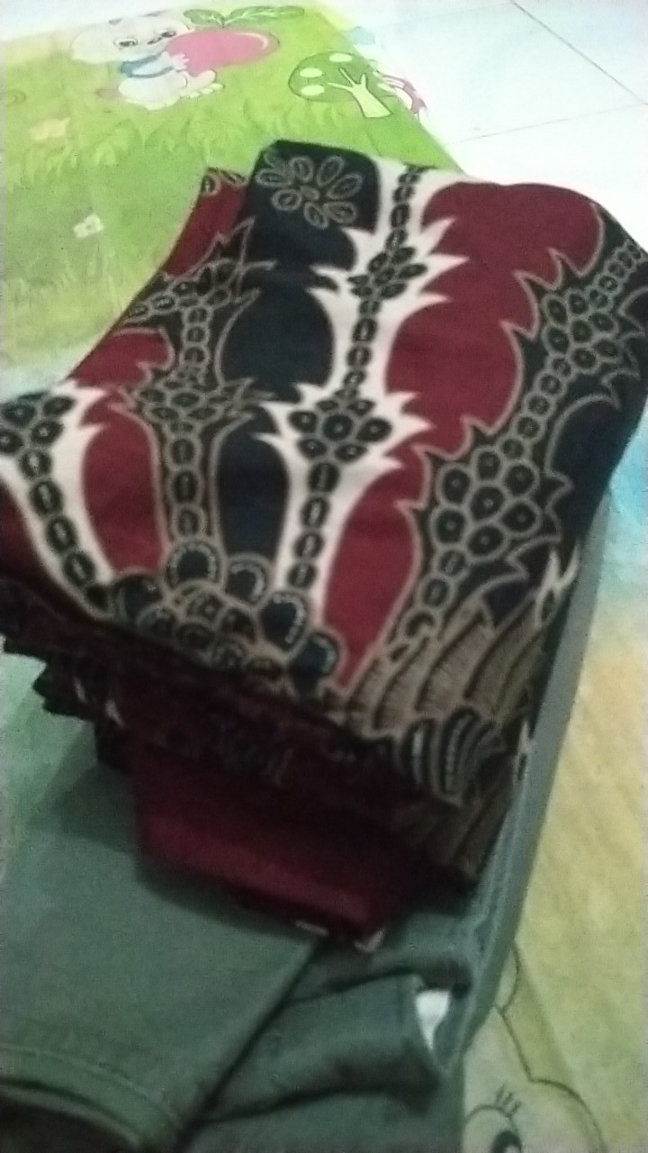 Nailo Batik Hrb026 Kenongo Kemeja Tosca Pendek Pekalongan Padi M L Xl Sogan Tulis Halus Kemeja Batik