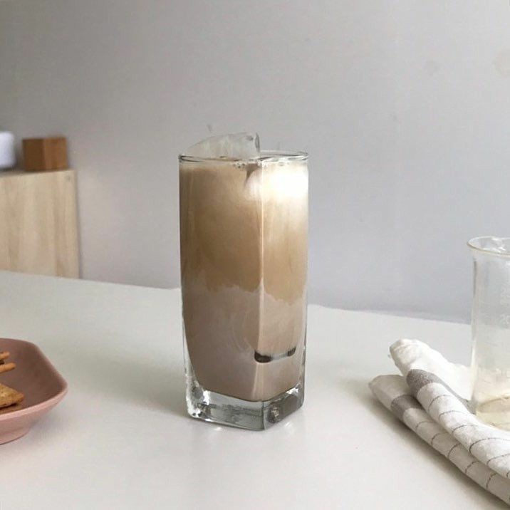 Gelas kaca aesthetic 350 ml kotak- gelas kaca unik - gelas lucu spot photo minuman-2