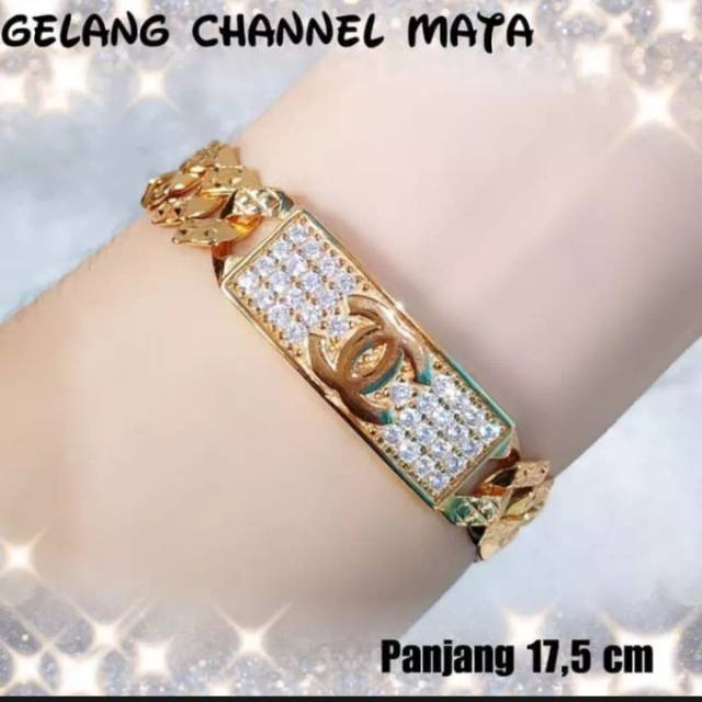 Gelang dewasa plat cennel