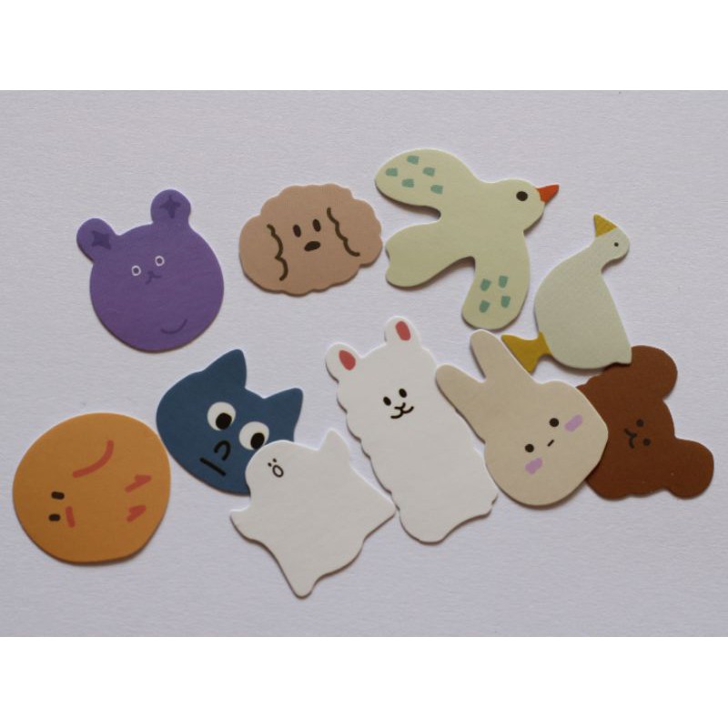 

stiker animal 20 pcs