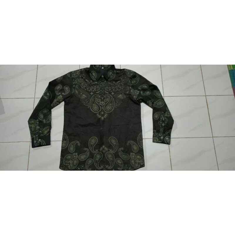 KANIGARA KEMEJA BATIK PRIA MODERN SLIMFIT FULL FURING