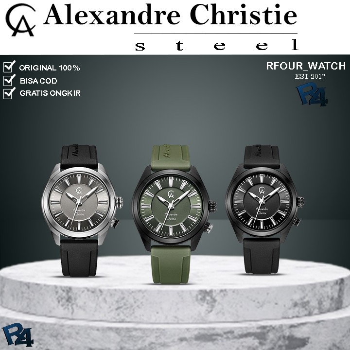 ALEXANDER CHRISTIE PRIA ORIGINAL JAM ALEXANDRE CHRISTIE PRIA JAM TANGAN ALEXANDER CRISTIE 8630