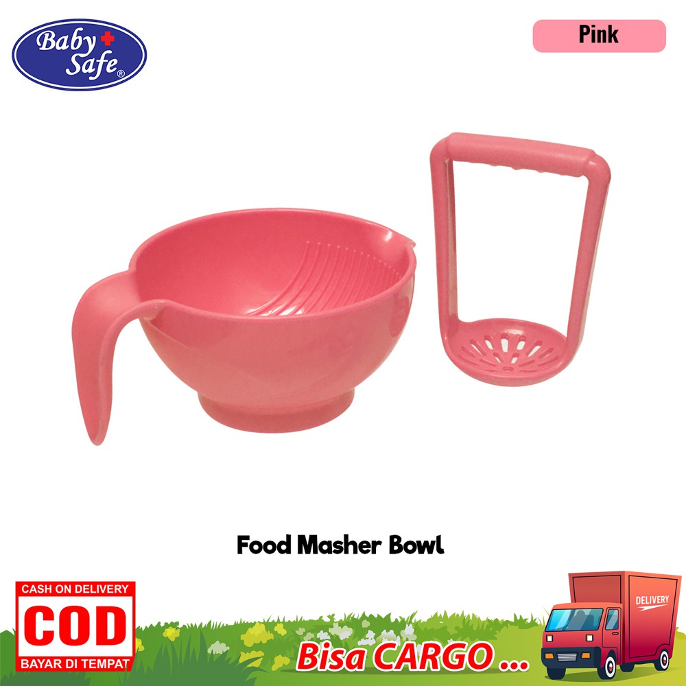 Baby Safe Food Masher Bowl Penghalus Makanan Bayi AP008