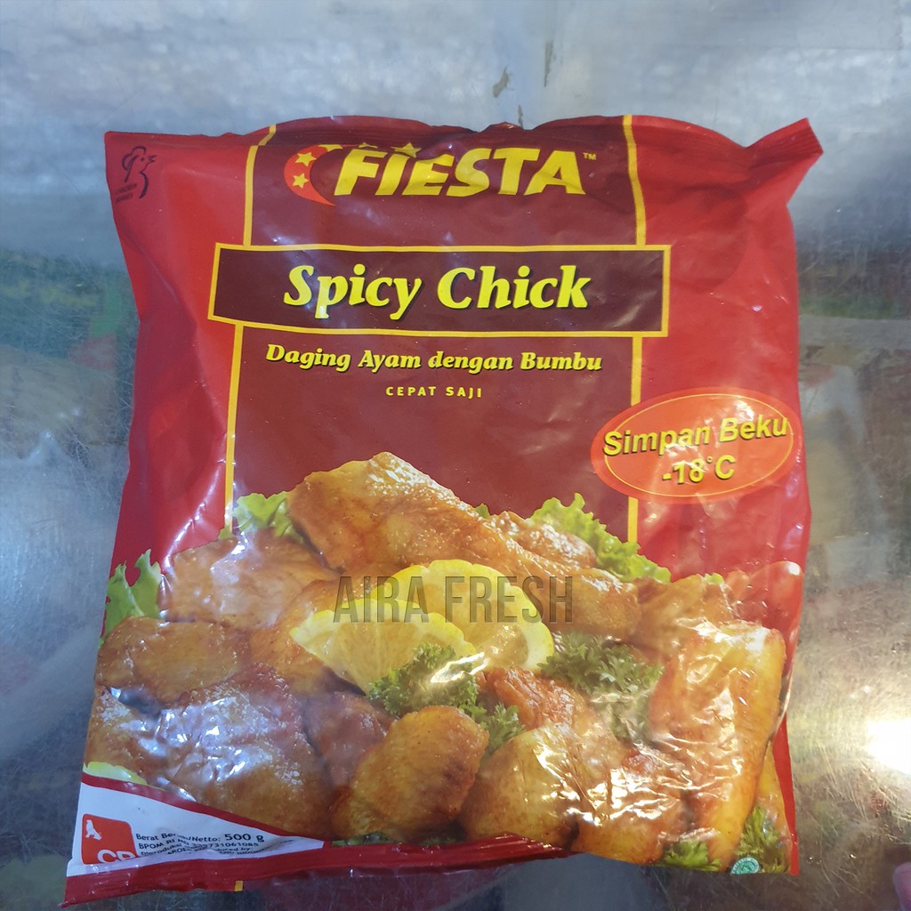 Fiesta Spicy Chick (Daging Ayam dengan Bumbu) 500gr ...