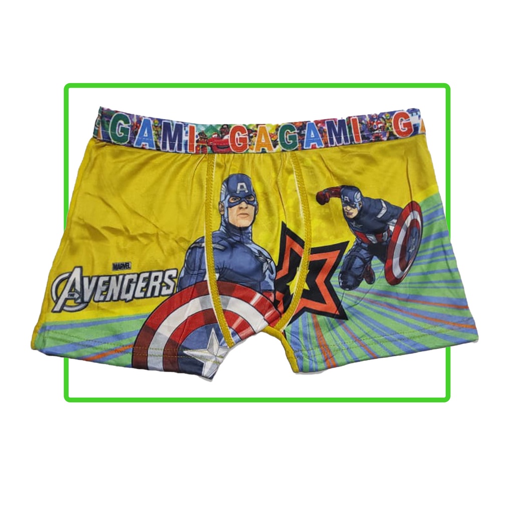 Celana dalam anak laki-laki karakter / celana pendek anak laki-laki