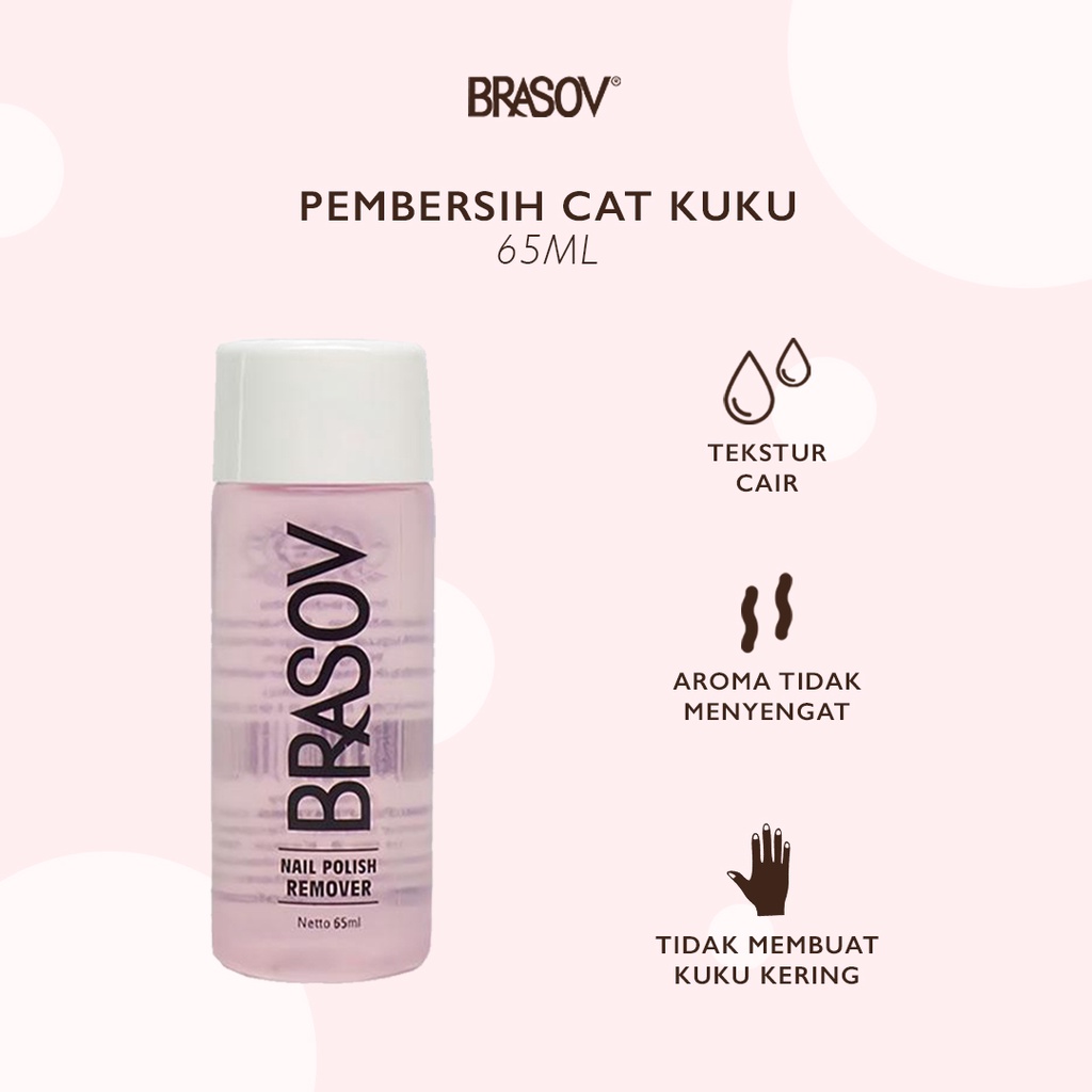 Brasov Aseton - Pembersih Kutek - 65ml