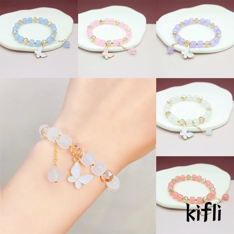 Gelang Manik-Manik Butterfly Warna-Warni Untuk Wanita