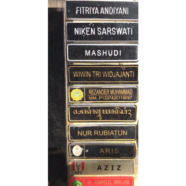 

Name Tag