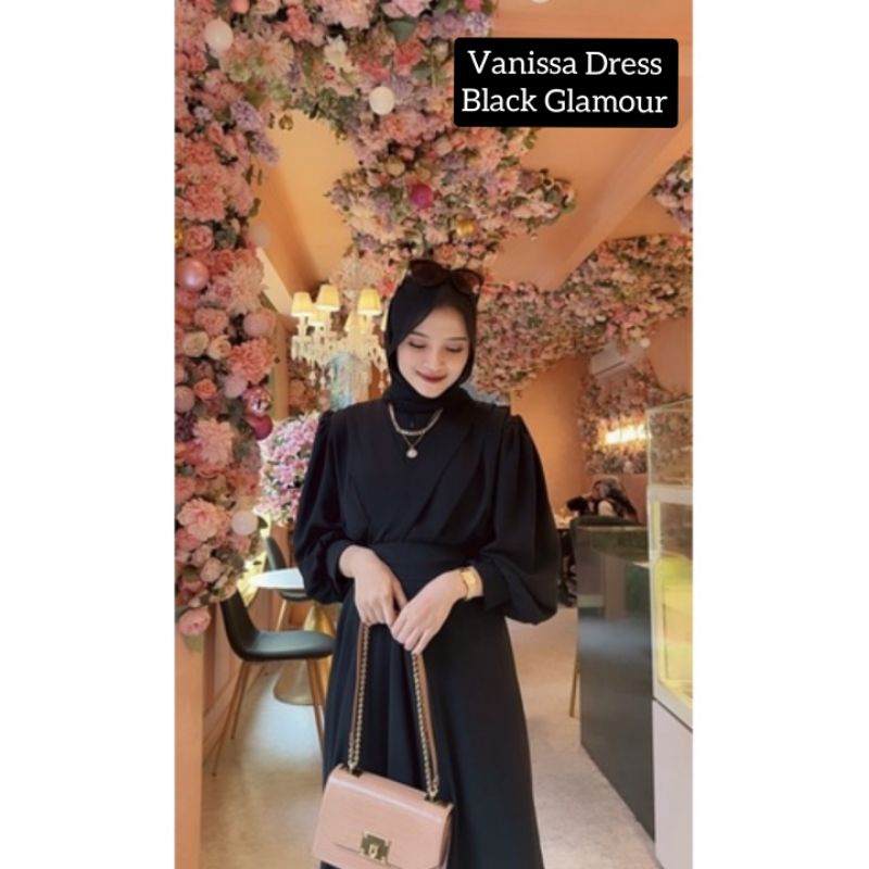 FREE SCRUNCHIE READY STOCK VANESSA DRESS FREE BROSS3