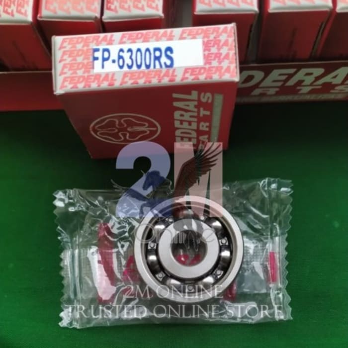 Bearing Laher Roda Depan Mio M3 Mio Z Nouvo Soul Vega R ZR Jupiter  - 6300 Asli Federal FP-6300RS