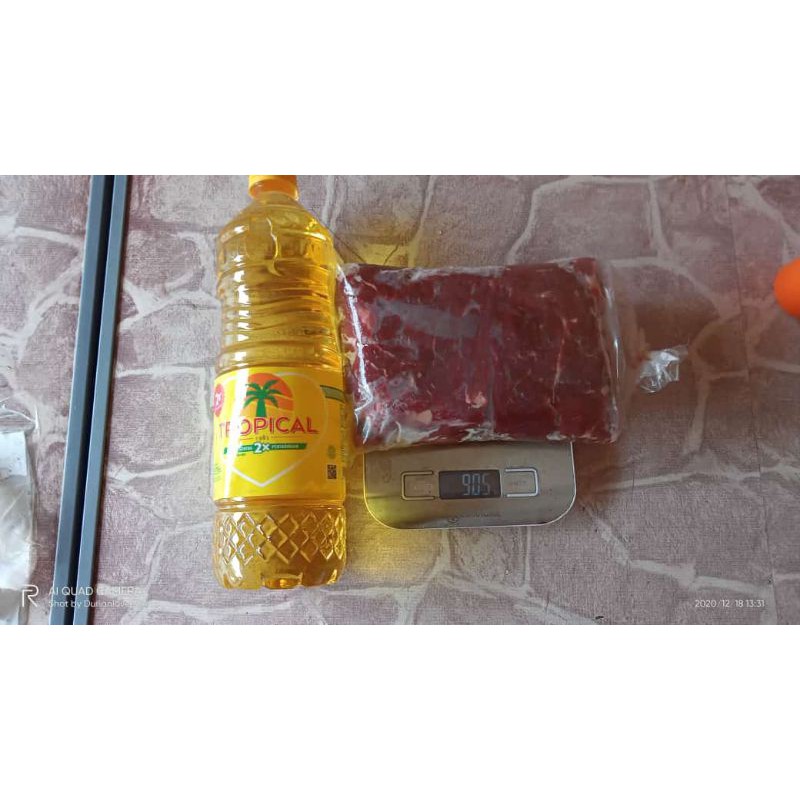 

paket daging minyak