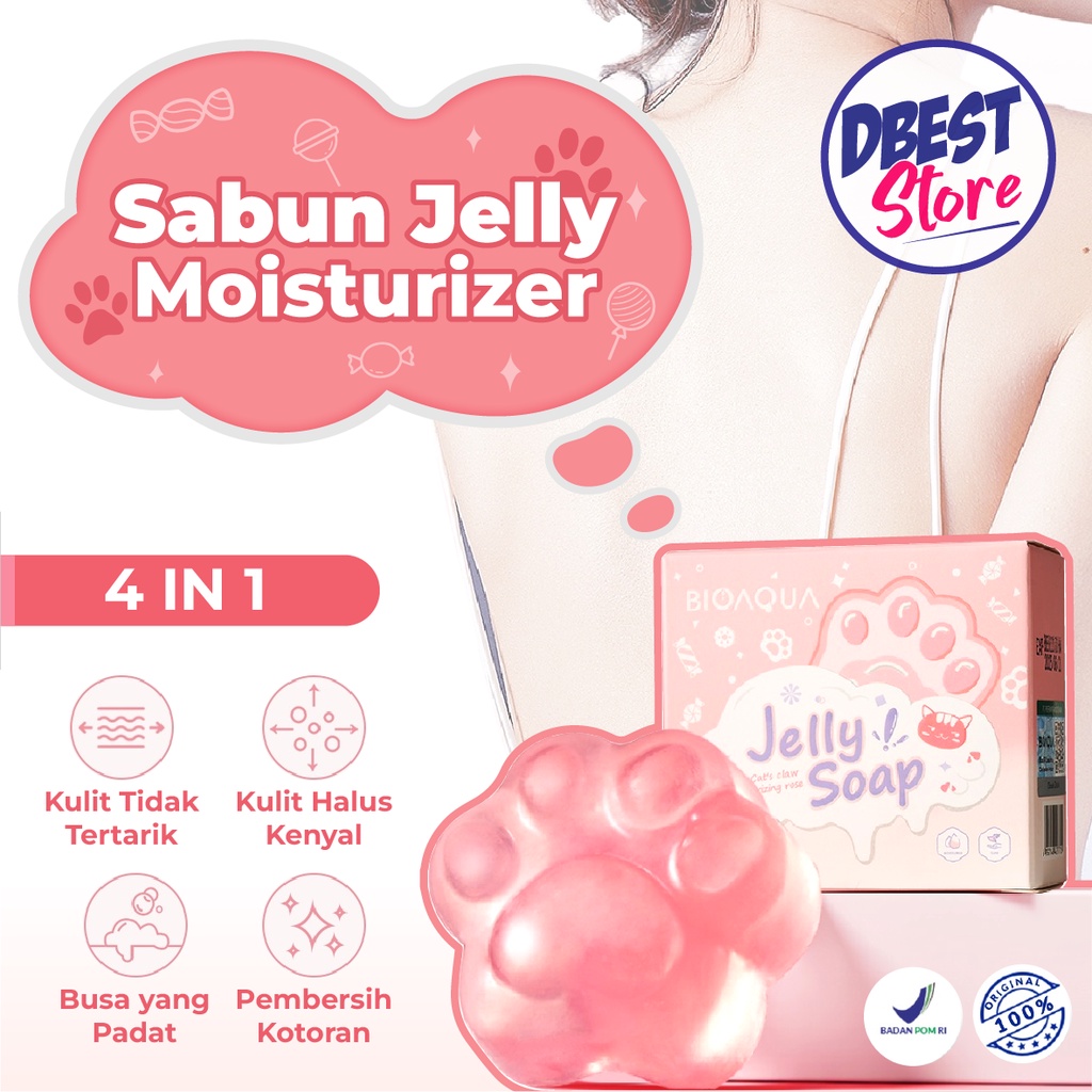 BIOAQUA Sabun Jelly Moisturizing Tanpa Pengawet 110G