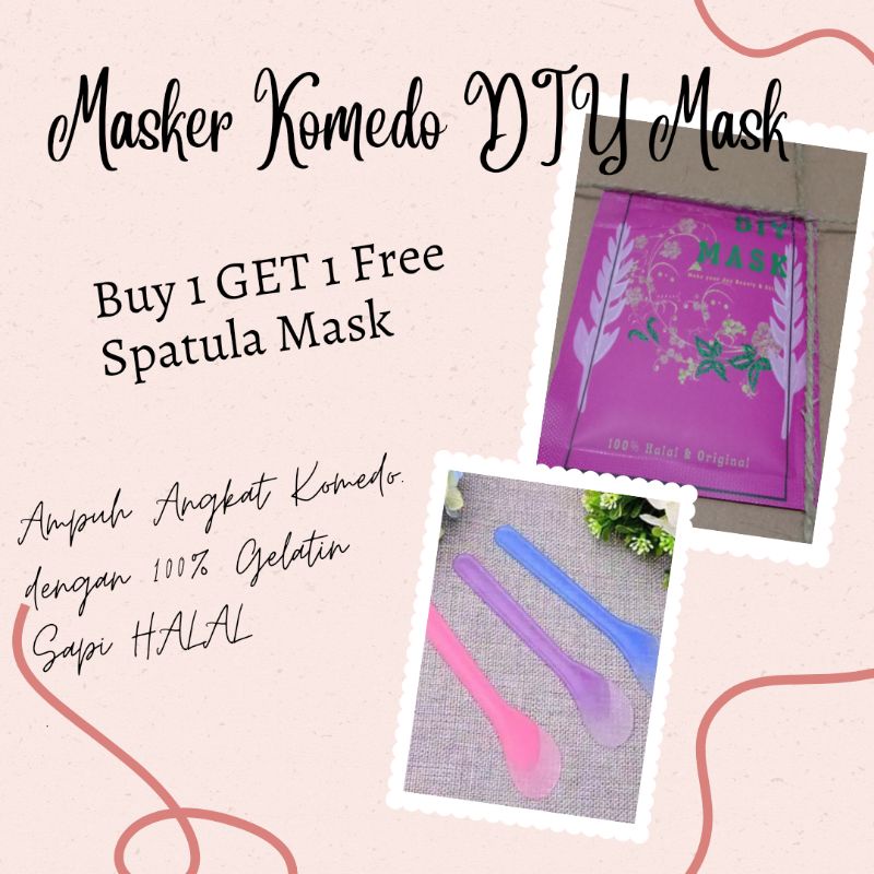 DIY MASK / MASKER KOMEDO / MASKER KOMEDO AMPUH / MASKER KOMEDO HALAL / MASKER KOMEDO TERAMPUH