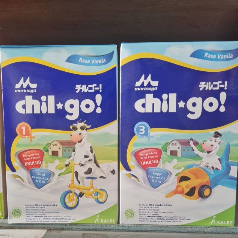 MORINAGA CHIL GO 1+/3+  700gr
