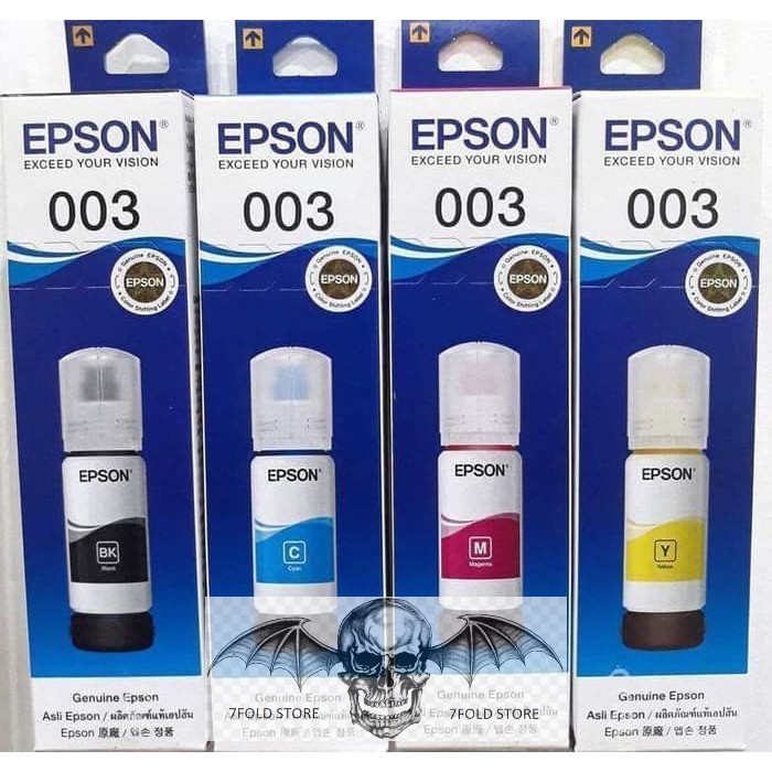 Tinta Epson 003 Original L1110 L3110 L3150 L5190