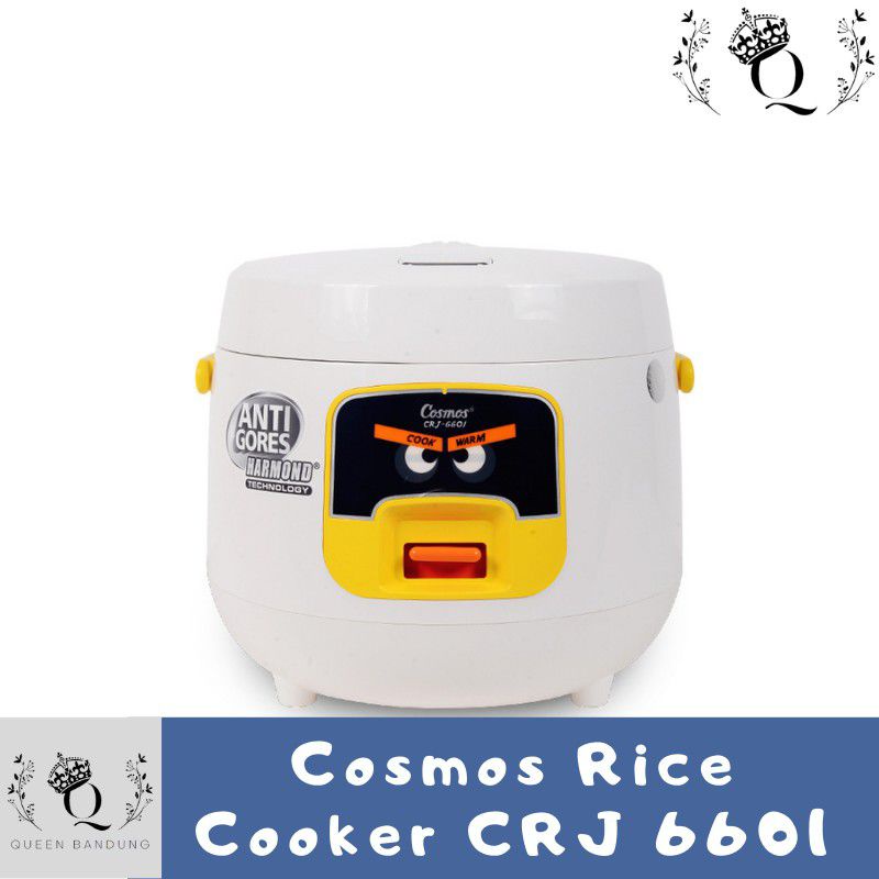 Rice Cooker Cosmos CRJ 6601 WHITE dan BLACK