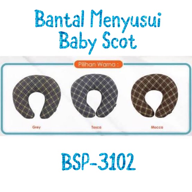 Bantal Menyusui Baby Scot 2series BSP-3102