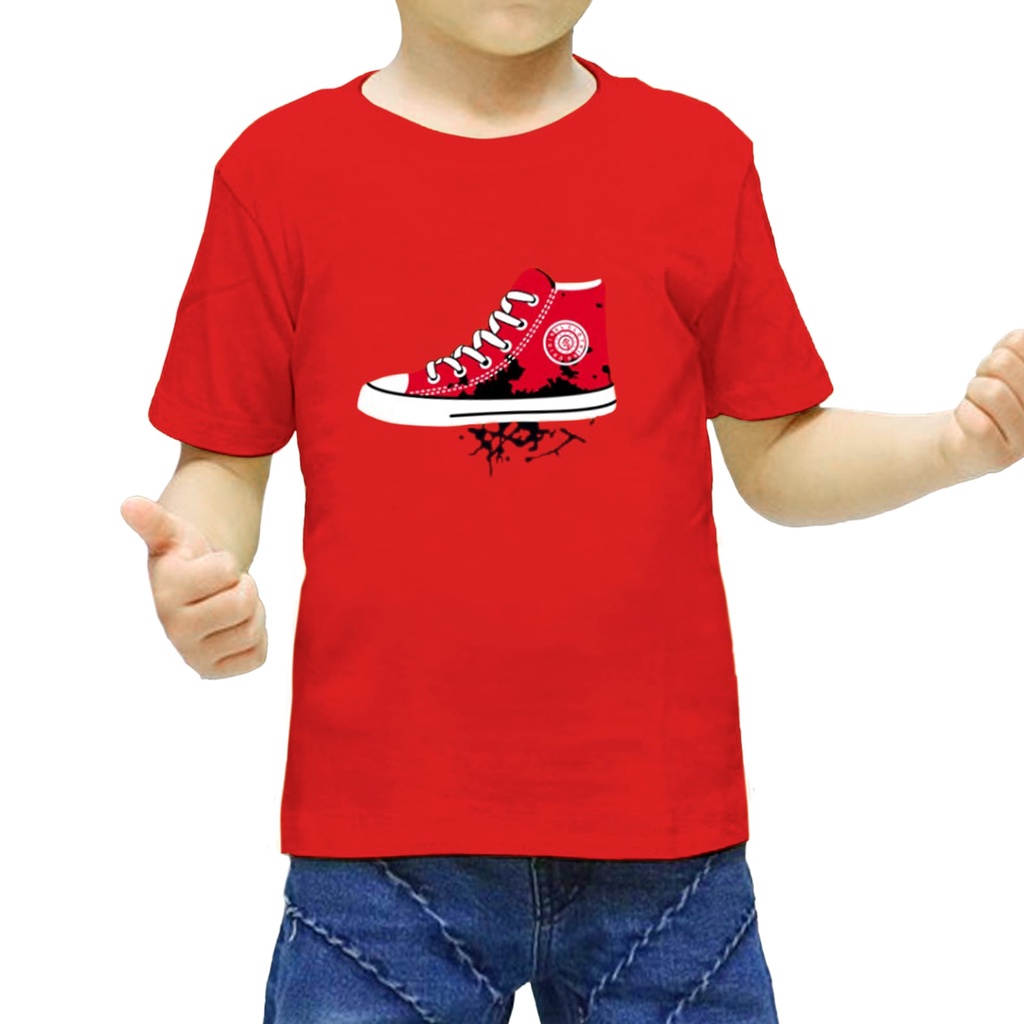 PAKAIAN KAOS ANAK LAKI SEPATU