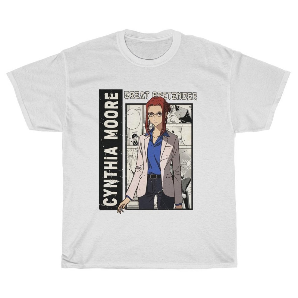 Tshirt Cynthia Moore The Great Pretender White Unisex