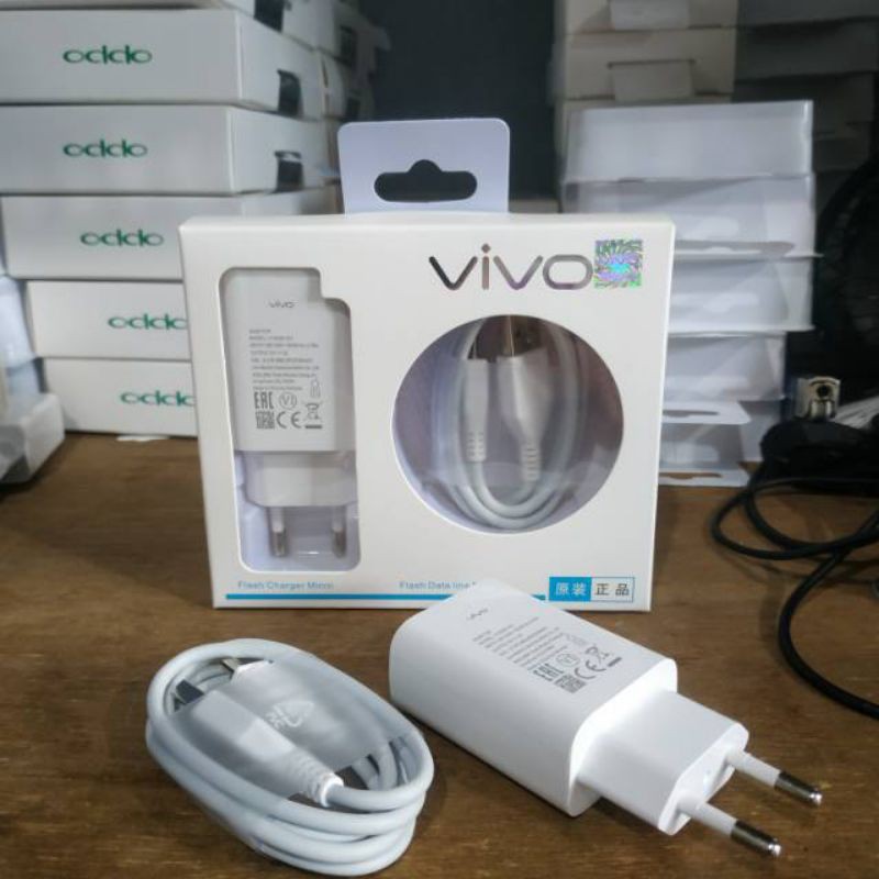 GROSIR CHARGER VIVO  V1020D.EU  2A MICRO USB TERMURAH