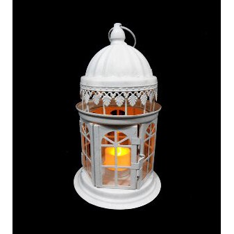 Unik  Lentera Castle Design   Lentera Besi   Candle Holder   Tempat Lilin  Ori