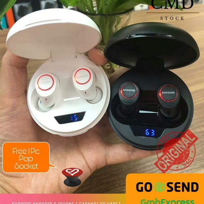 SUPER SALE WIRELESS HEADSET EARPHONE BLUETOOTH EARBUDS AIRDOTS SAMSUNG TWS 10 ORI