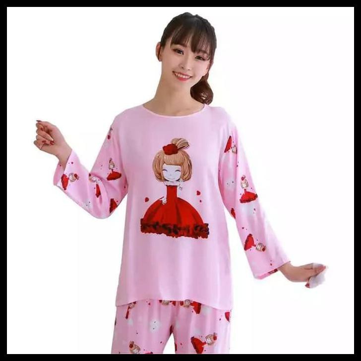 SETELAN BAJU TIDUR PP GTIL PINK